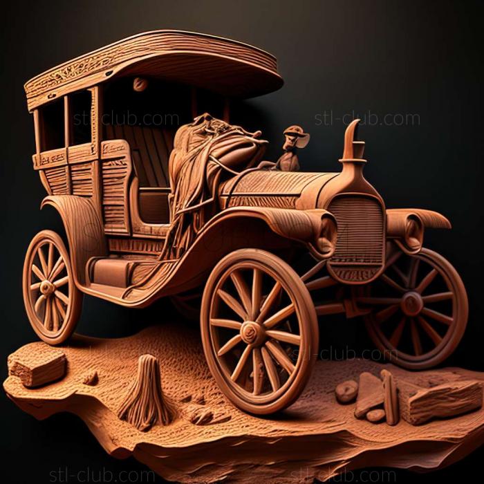 3D модель Ford Ranch Wagon (STL)